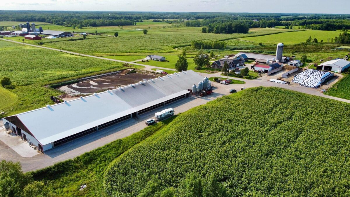 Schwittay Farms aerial view
