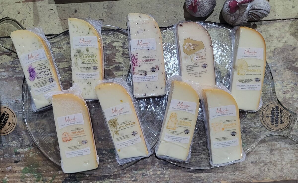 Schwittay Farms cheese selection